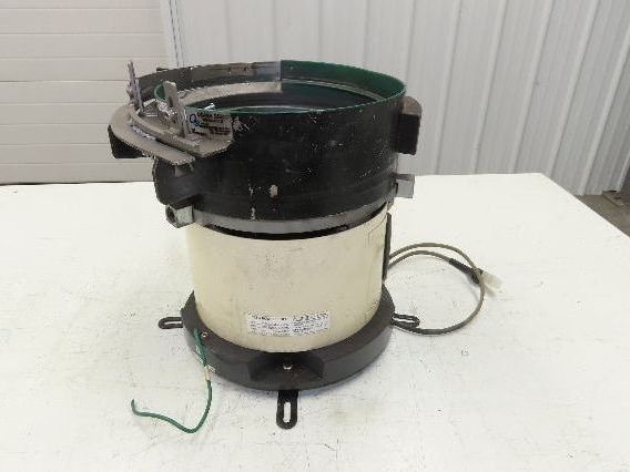 Piezo Vibratory Bowl Feeder 230mm Base Small Parts Sorter 3/16" Pin