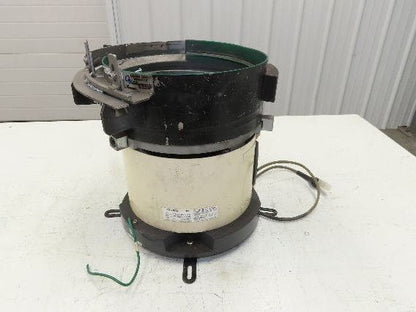 Piezo Vibratory Bowl Feeder 230mm Base Small Parts Sorter 3/16" Pin