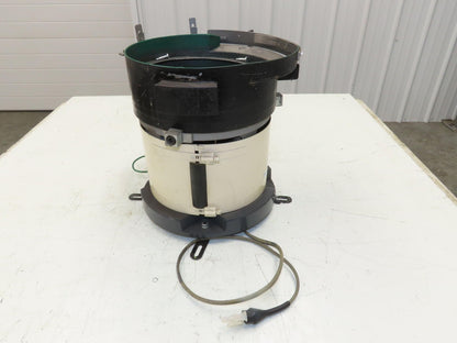 Piezo Vibratory Bowl Feeder 230mm Base Small Parts Sorter 3/16" Pin