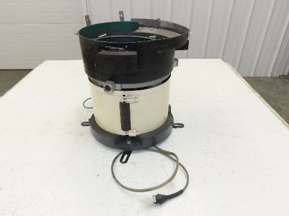 Piezo Vibratory Bowl Feeder 230mm Base Small Parts Sorter 3/16" Pin