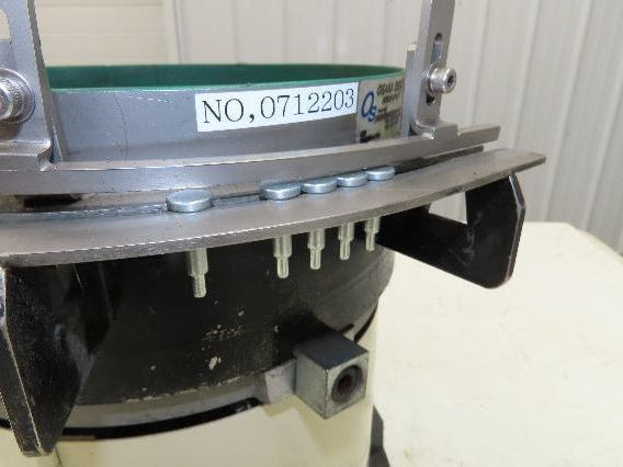 Piezo Vibratory Bowl Feeder 230mm Base Small Parts Sorter 3/16" Pin