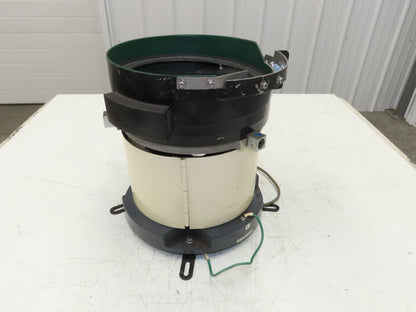 Piezo Vibratory Bowl Feeder 230mm Base Small Parts Sorter 10mm Pin Head