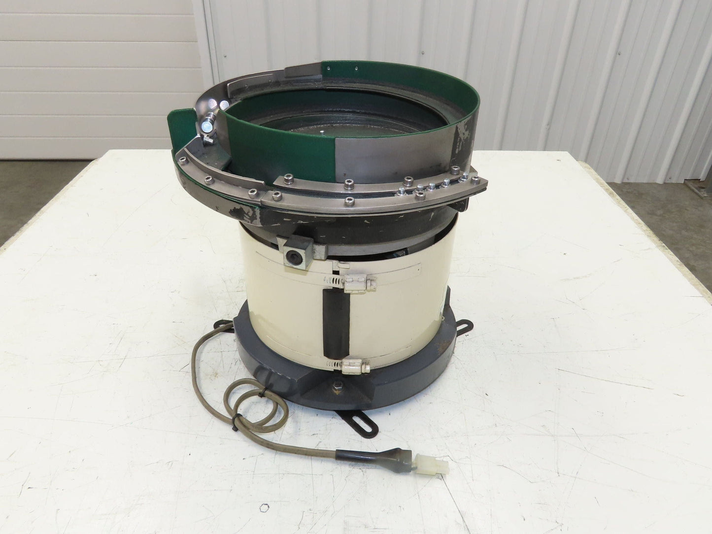Piezo Vibratory Bowl Feeder 230mm Base Small Parts Sorter 10mm Pin Head