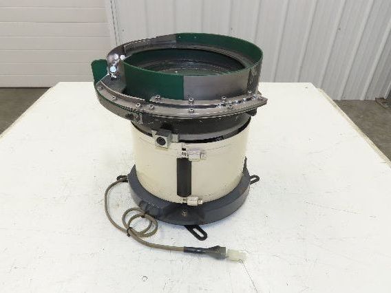 Piezo Vibratory Bowl Feeder 230mm Base Small Parts Sorter 10mm Pin Head