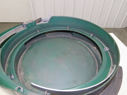 Piezo Vibratory Bowl Feeder 300mm Base Small Parts Sorter Metal Spring