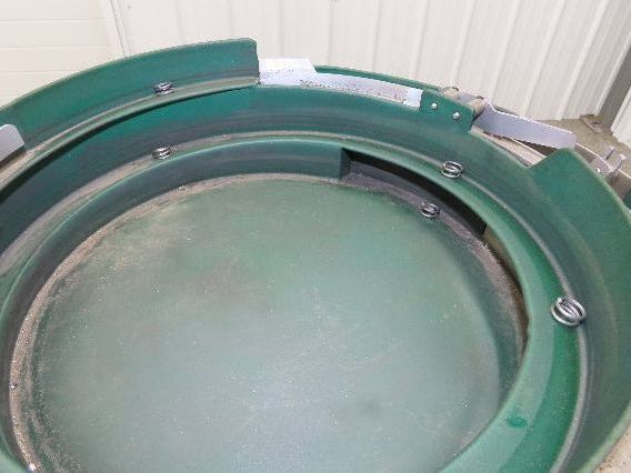 Piezo Vibratory Bowl Feeder 300mm Base Small Parts Sorter Metal Spring