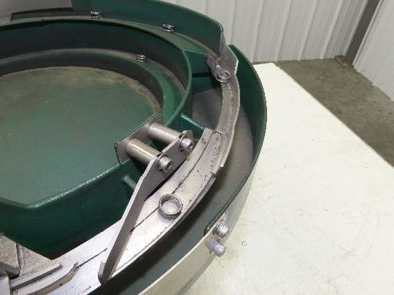 Piezo Vibratory Bowl Feeder 300mm Base Small Parts Sorter Metal Spring