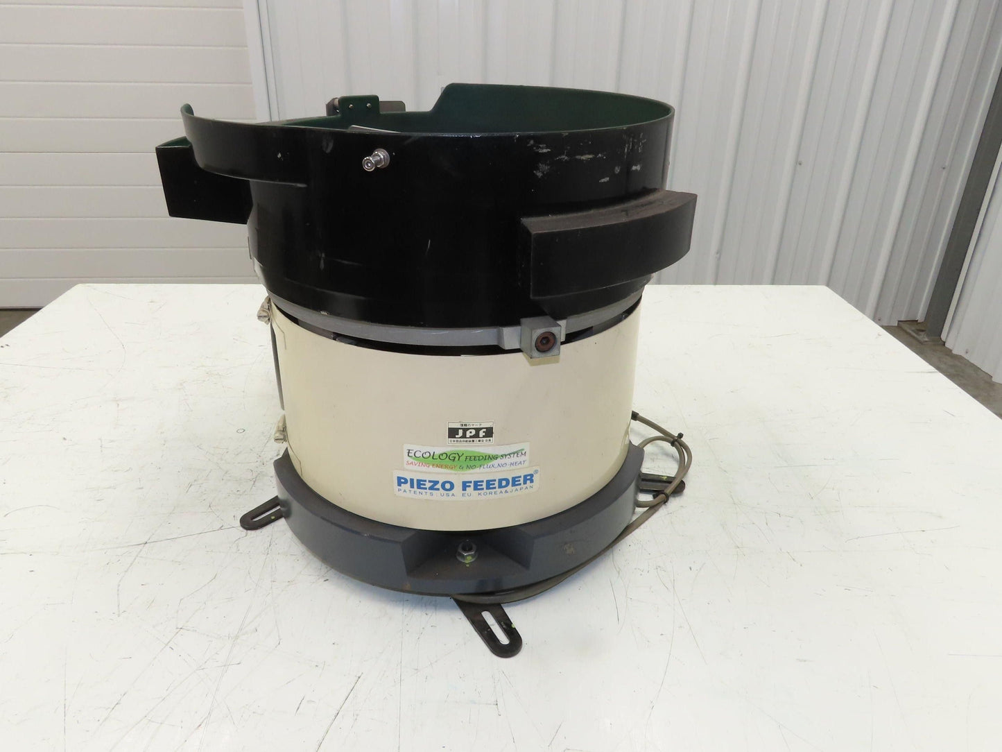 Piezo Vibratory Bowl Feeder 300mm Base Small Parts Sorter Metal Spring