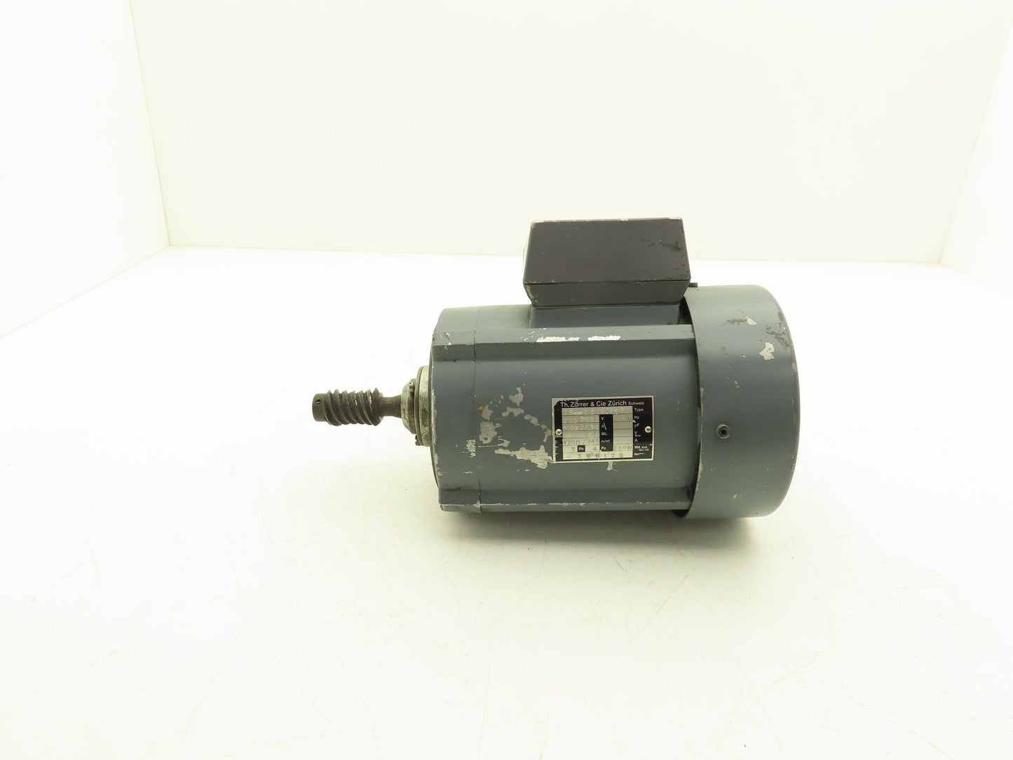 Th. Zürrer & Cie Zürich VFV65 2/11FL AC Motor 1700RPM 3PH 220/380VAC 60Hz 25Nm
