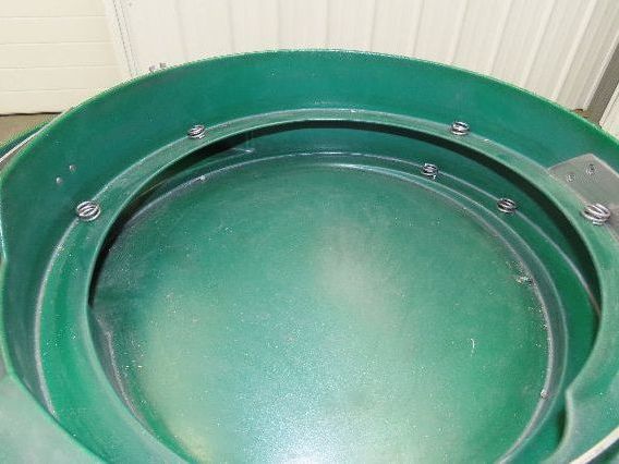 Piezo Vibratory Bowl Feeder 300mm Base Small Parts Sorter Metal Spring