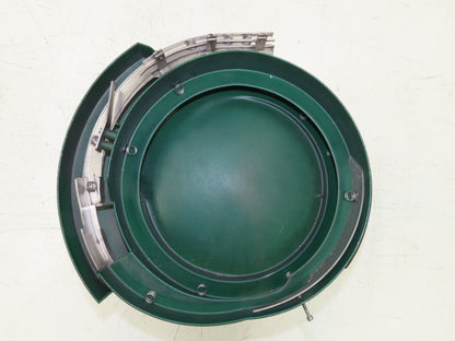 Piezo Vibratory Bowl Feeder 300mm Base Small Parts Sorter Metal Spring