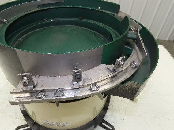 Piezo Vibratory Bowl Feeder 300mm Base Small Parts Sorter Metal Spring