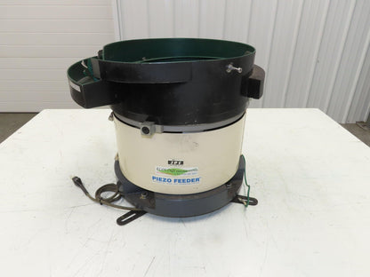 Piezo Vibratory Bowl Feeder 300mm Base Small Parts Sorter Metal Spring