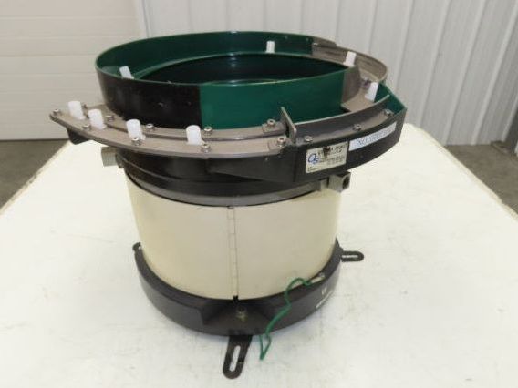 Piezo Vibratory Bowl Feeder 300mm Base Small Parts Sorter Plastic Bushing