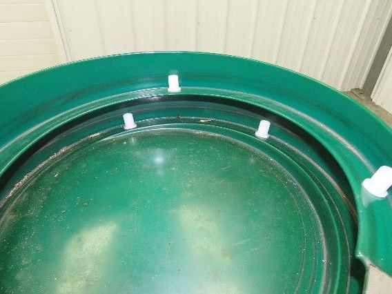 Piezo Vibratory Bowl Feeder 300mm Base Small Parts Sorter Plastic Bushing