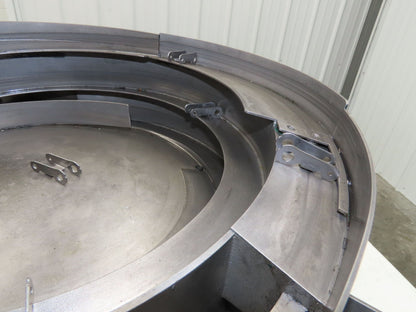 Piezo Vibratory Bowl Feeder 390mm Base Small Parts Sorter Metal Bracket