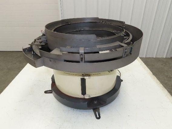 Piezo Vibratory Bowl Feeder 390mm Base Small Parts Sorter Metal Bracket