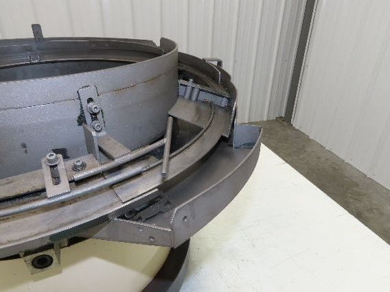 Piezo Vibratory Bowl Feeder 390mm Base Small Parts Sorter Metal Bracket