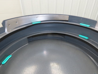 Piezo Vibratory Bowl Feeder 390mm Base Small Parts Sorter Plastic Spacer