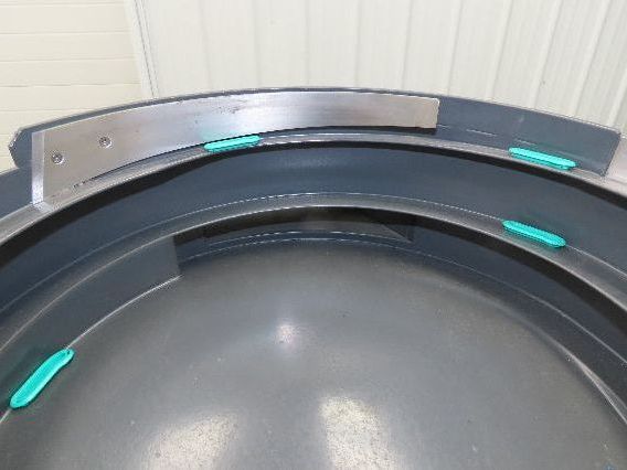 Piezo Vibratory Bowl Feeder 390mm Base Small Parts Sorter Plastic Spacer