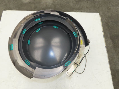 Piezo Vibratory Bowl Feeder 390mm Base Small Parts Sorter Plastic Spacer