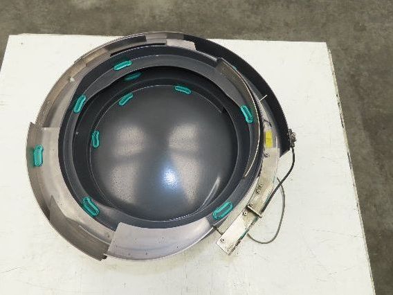 Piezo Vibratory Bowl Feeder 390mm Base Small Parts Sorter Plastic Spacer