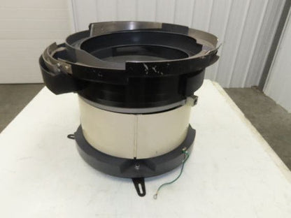 Piezo Vibratory Bowl Feeder 390mm Base Small Parts Sorter Plastic Spacer