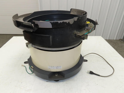 Piezo Vibratory Bowl Feeder 390mm Base Small Parts Sorter Plastic Spacer