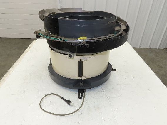 Piezo Vibratory Bowl Feeder 390mm Base Small Parts Sorter Plastic Spacer