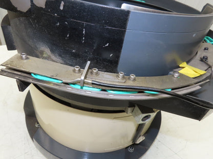 Piezo Vibratory Bowl Feeder 390mm Base Small Parts Sorter Plastic Spacer