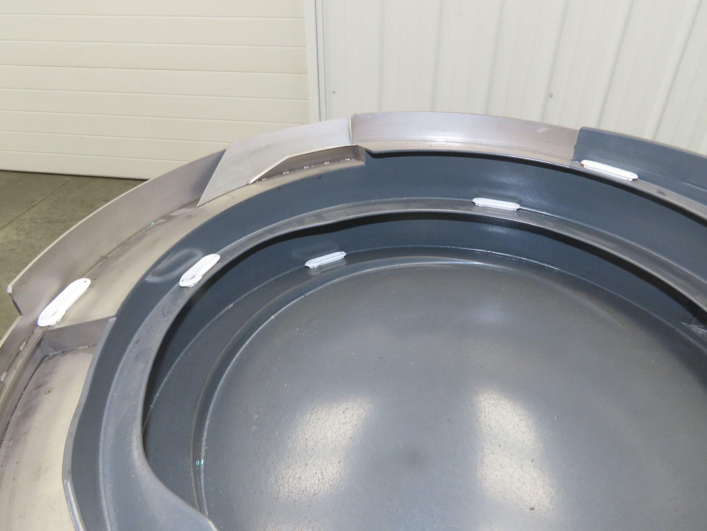 Piezo Vibratory Bowl Feeder 390mm Base Small Parts Sorter Plastic Spacer