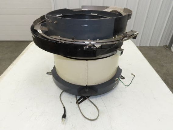 Piezo Vibratory Bowl Feeder 390mm Base Small Parts Sorter Plastic Spacer