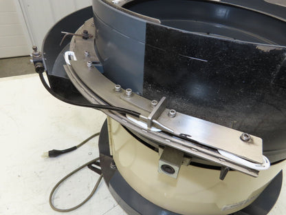 Piezo Vibratory Bowl Feeder 390mm Base Small Parts Sorter Plastic Spacer