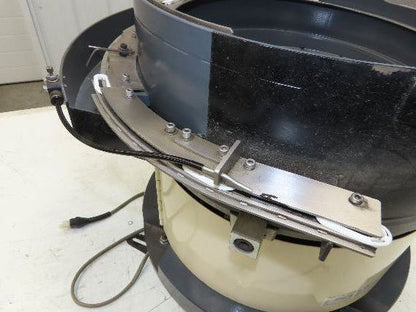 Piezo Vibratory Bowl Feeder 390mm Base Small Parts Sorter Plastic Spacer