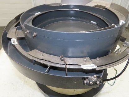 Piezo Vibratory Bowl Feeder 390mm Base Small Parts Sorter Plastic Spacer