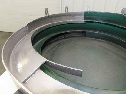 Piezo Vibratory Bowl Feeder 390mm Base Small Parts Sorter Metal Spring