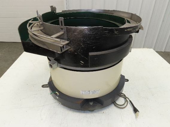 Piezo Vibratory Bowl Feeder 390mm Base Small Parts Sorter Metal Spring