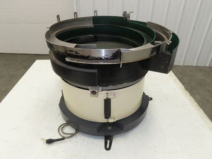 Piezo Vibratory Bowl Feeder 390mm Base Small Parts Sorter Metal Spring