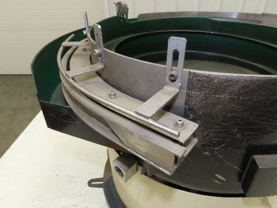 Piezo Vibratory Bowl Feeder 390mm Base Small Parts Sorter Metal Spring