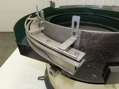 Piezo Vibratory Bowl Feeder 390mm Base Small Parts Sorter Metal Spring