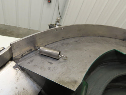 Piezo Vibratory Bowl Feeder 390mm Base Small Parts Sorter Metal Spring