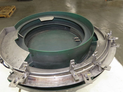 Piezo Vibratory Bowl Feeder 390mm Base Small Parts Sorter Metal Spring