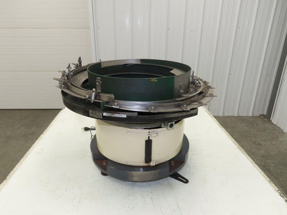 Piezo Vibratory Bowl Feeder 390mm Base Small Parts Sorter Metal Spring