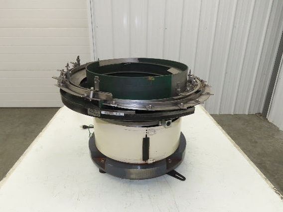 Piezo Vibratory Bowl Feeder 390mm Base Small Parts Sorter Metal Spring