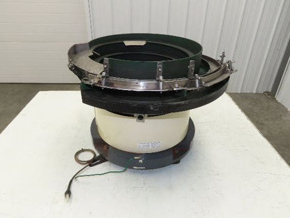 Piezo Vibratory Bowl Feeder 390mm Base Small Parts Sorter Metal Spring