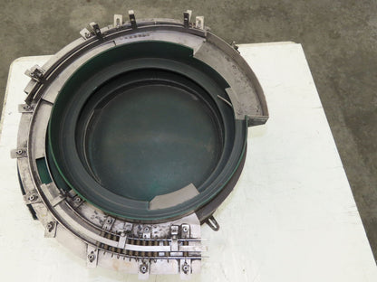 Piezo Vibratory Bowl Feeder 390mm Base Small Parts Sorter Metal Spring