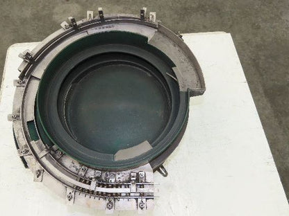 Piezo Vibratory Bowl Feeder 390mm Base Small Parts Sorter Metal Spring