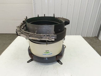 Piezo Vibratory Bowl Feeder 390mm Base Small Parts Sorter Metal Spring