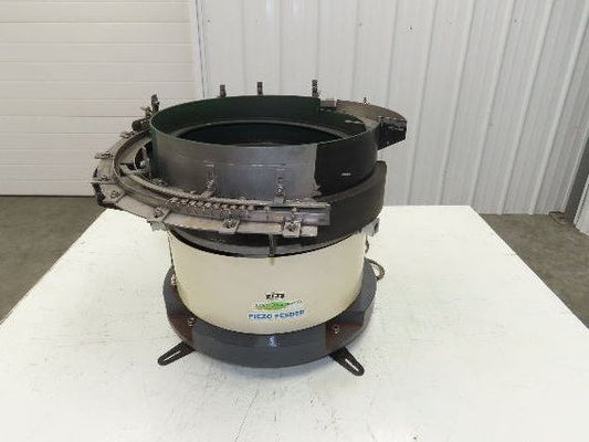 Piezo Vibratory Bowl Feeder 390mm Base Small Parts Sorter Metal Spring