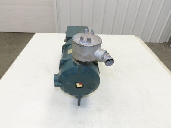 Reliance 10005522-SB Gear Motor 60:1 Reducer 28 RPM 1/2Hp 230/460V 3PH LH 56C
